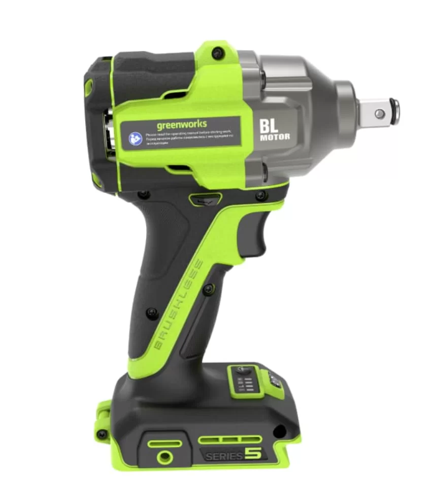 Аккумуляторный ударный гайковерт Grennworks IW5500 500Нм (без акк. и з/у) №1