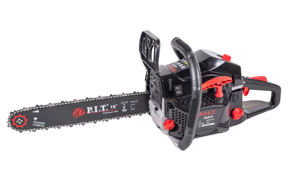 Пила цепная бензиновая P.I.T. GCS-45-D Стандарт – №1