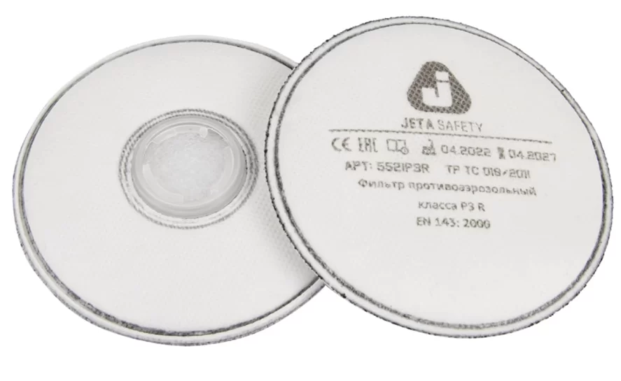 Фильтр противоаэрозольный Jeta Safety, класс P3 R (2 шт) – №1