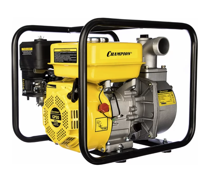 Мотопомпа бензиновая Champion GP50 №1
