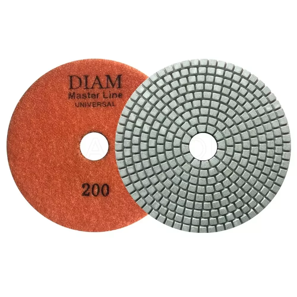 Круг алмазный шлифовальный Diam Universal 100х2.5мм P200 (черепашка) – фото №1 Круг алмазный шлифовальный Diam Universal 100х2.5мм P200 (черепашка) – №1