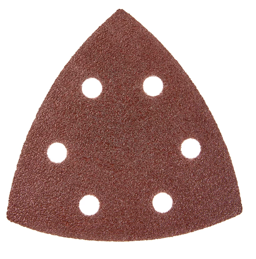 Лист шлифовальный Elitech 93х93 мм Р60, треугольный (5 шт) – №1