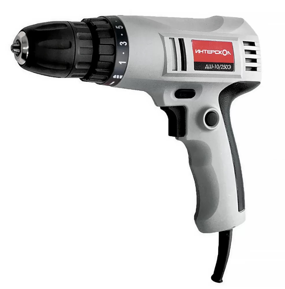 Дрель-шуруповерт Интерскол ДШ-10/250Э – №1