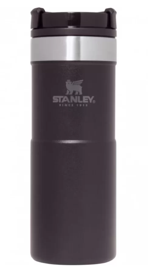 Термокружка Stanley Classic Neverleak 0,35 л чёрная – фото №1 Термокружка Stanley Classic Neverleak 0,35 л чёрная – №1