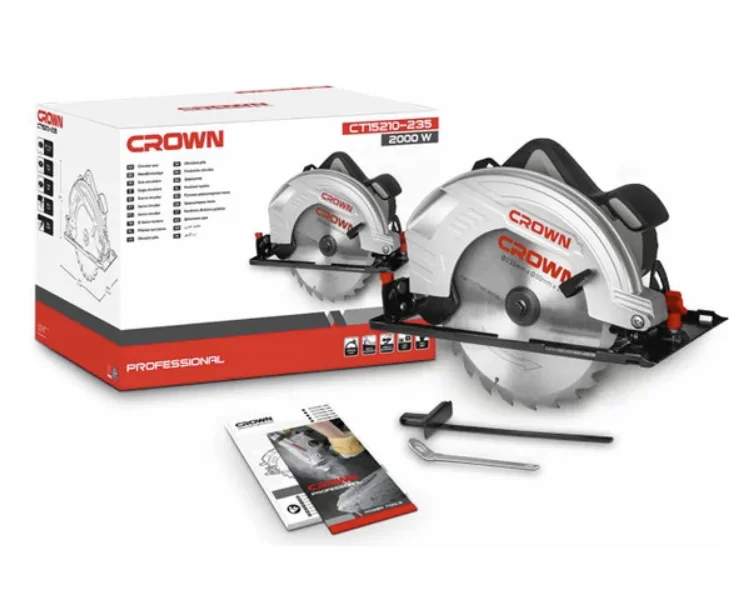 Пила циркулярная Crown CT15210-235 – №1