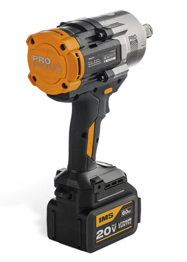 Аккумуляторный ударный гайковерт Runtec PRO RT-IW1600 (2х6,0 Ач) №1