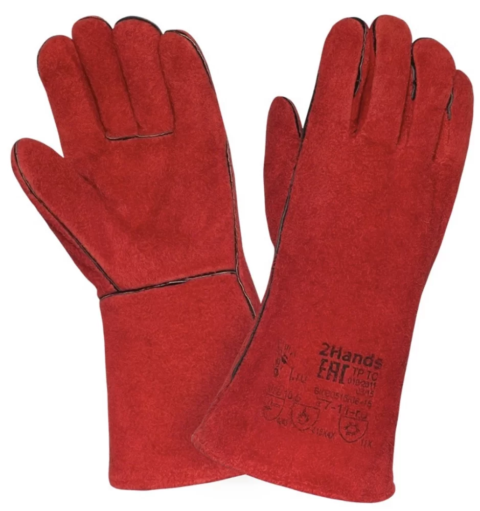 Краги сварочные Трэк ЛидерТекс спилковые – фото №1 Краги сварочные Трэк ЛидерТекс спилковые – №1