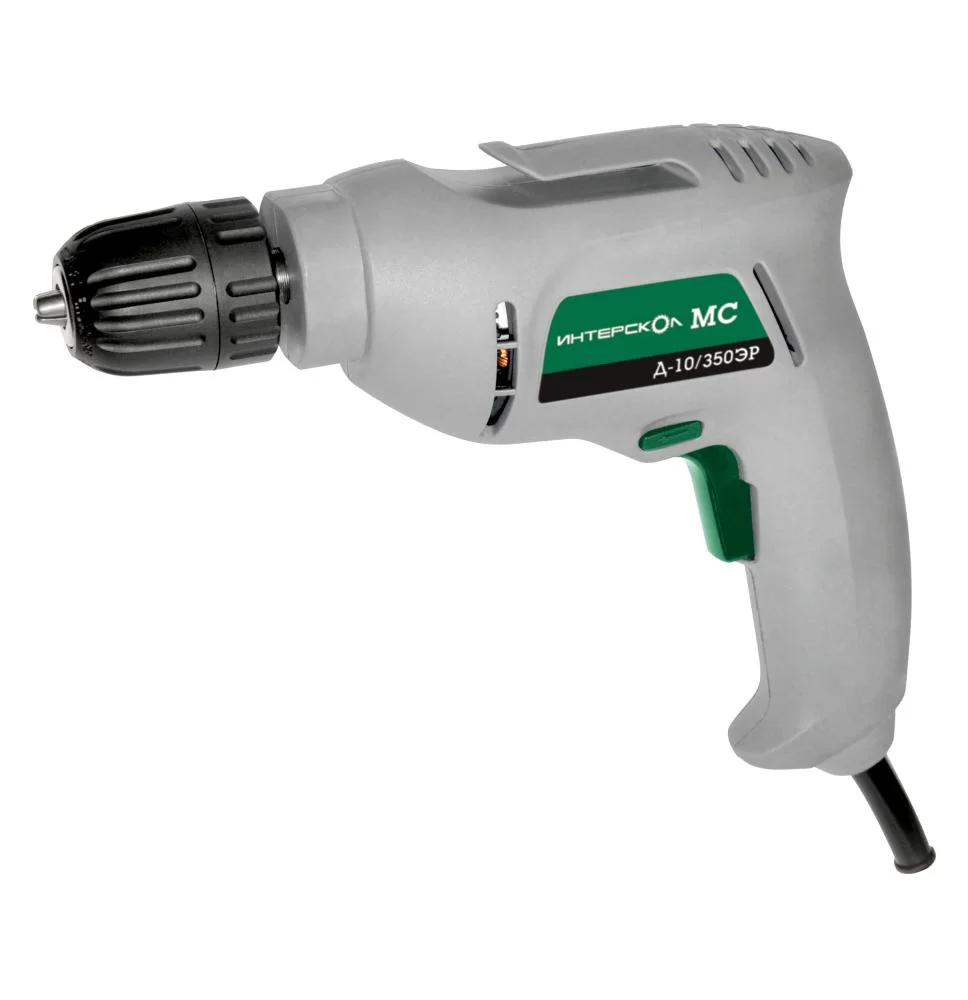 Дрель Интерскол Д-10/350 ЭР МС – фото №1 Дрель Интерскол Д-10/350 ЭР МС – №1