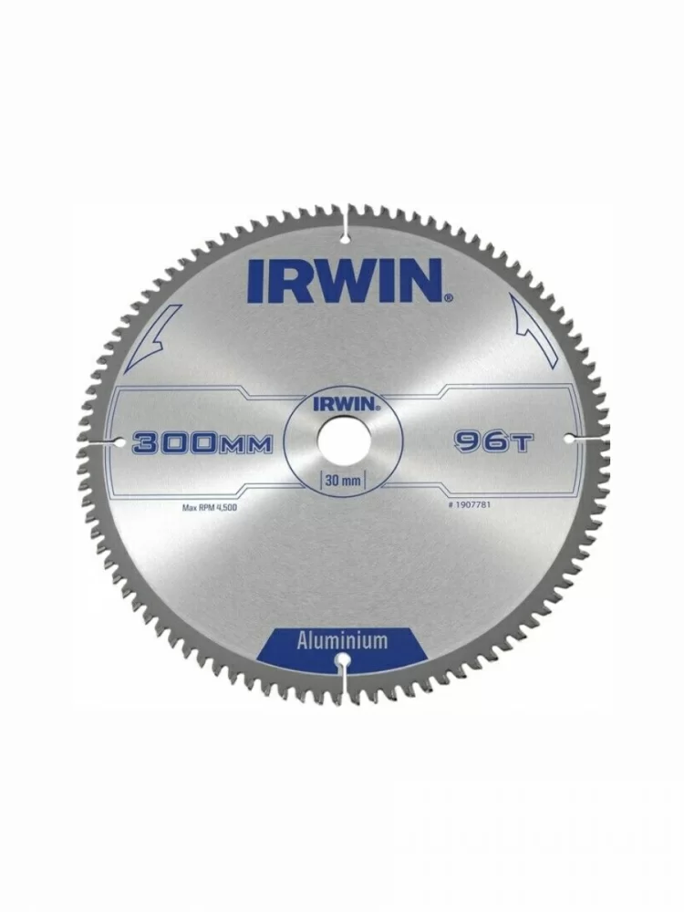Диск пильный Irwin Aluminium 300х30/20/16 мм 96Т по алюминию – №1