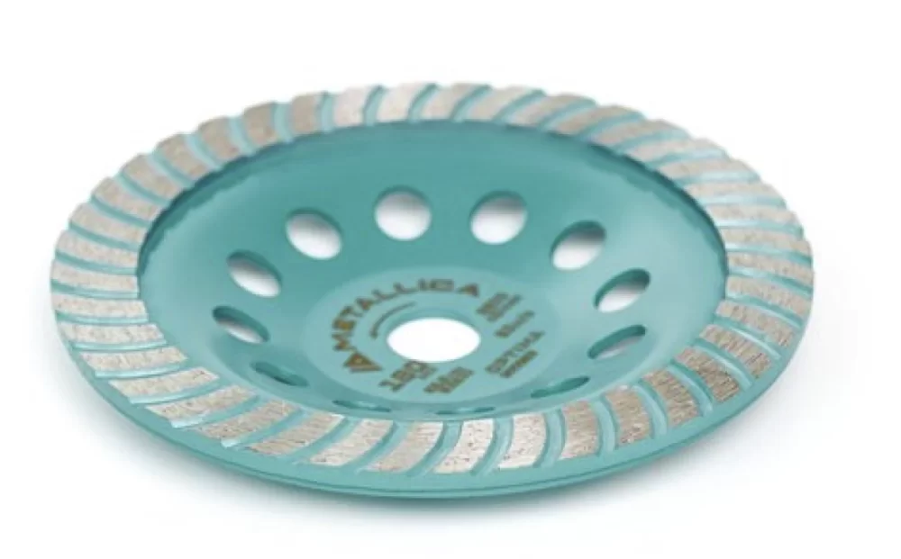 Чаша алмазная Metallica Optima 180x22,2 мм по бетону турбо – фото №1 Чаша алмазная Metallica Optima 180x22,2 мм по бетону турбо – №1
