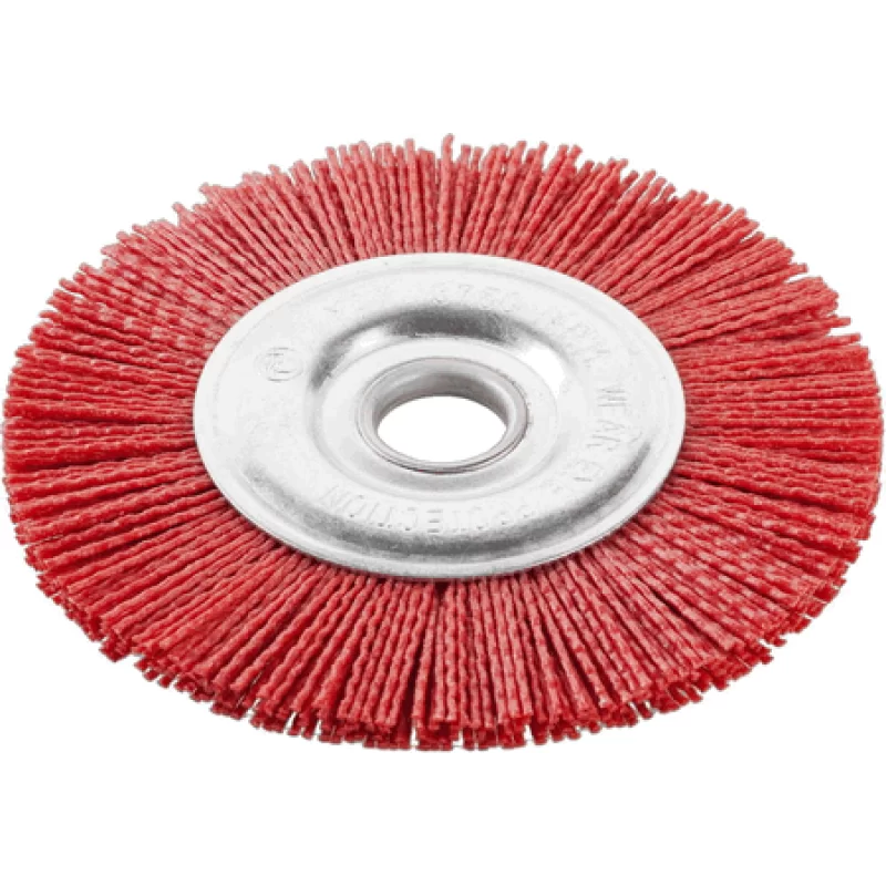 Корщетка для УШМ Strong 150 мм M14 дисковая нейлоновая – фото №1 Корщетка для УШМ Strong 150 мм M14 дисковая нейлоновая – №1