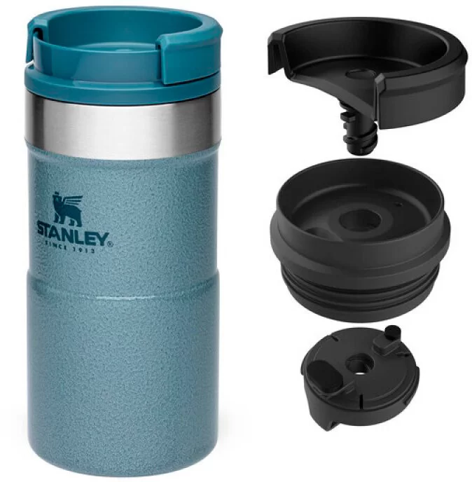 Термокружка Stanley Classic Neverleak 0,25 л голубая №1