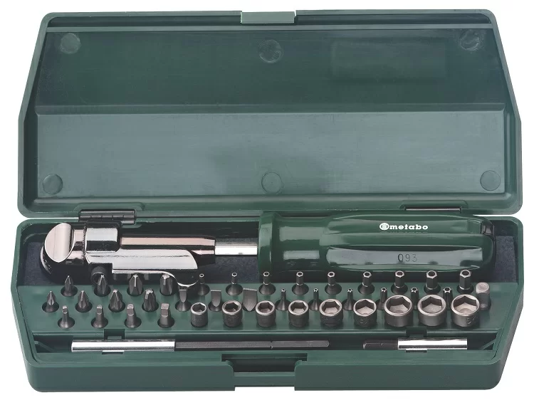 Набор бит Metabo + угловая насадка (40 шт) – №1
