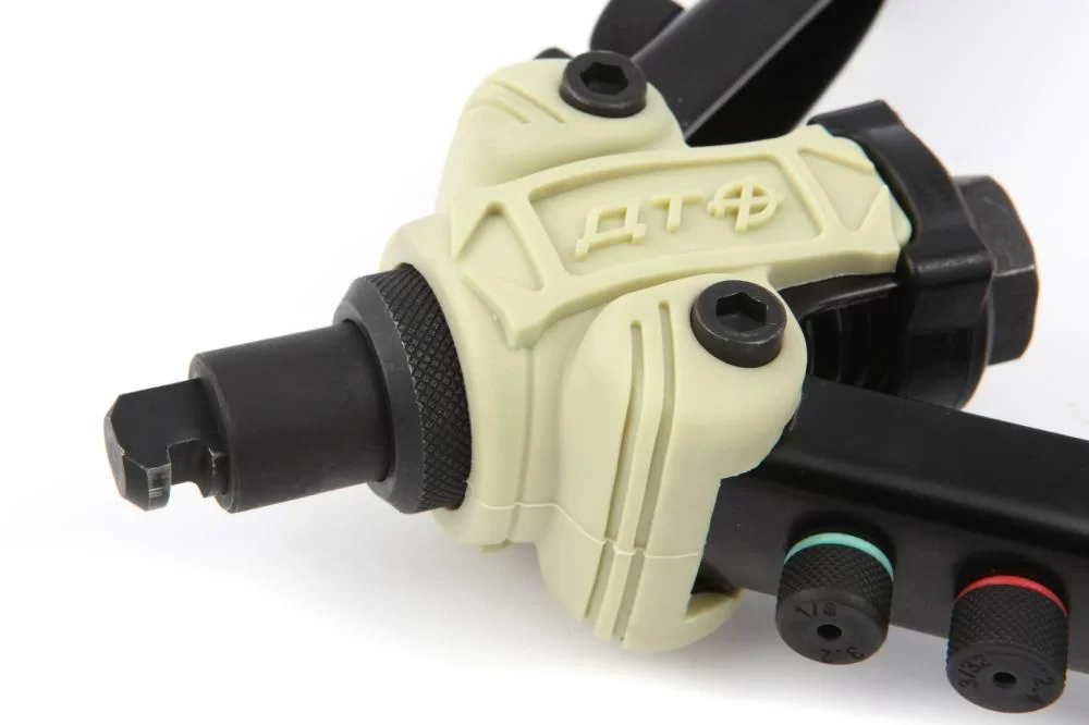 Заклепочник Дело Техники двуручный для вытяжных и резьбовых заклёпок №3