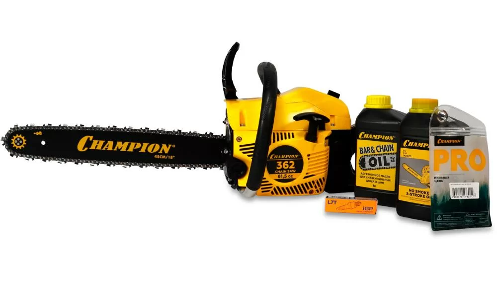 Пила цепная бензиновая Champion 362-18" (АКЦИЯ) – №1