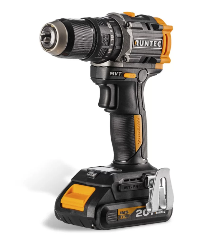 Аккумуляторная ударная дрель-шуруповерт Runtec PRO RT-ID223 (2х2,0 Ач) №1