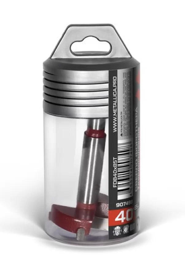 Сверло Форстнера Metallica Ultra 40x85/55 мм твердосплавное – фото №1 Сверло Форстнера Metallica Ultra 40x85/55 мм твердосплавное – №1