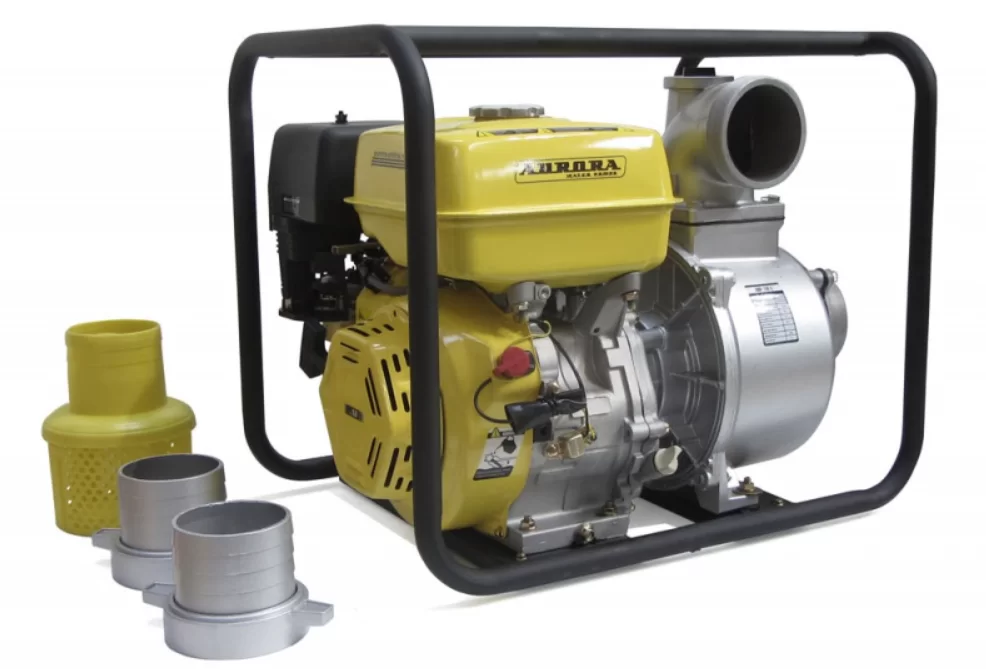 Мотопомпа бензиновая Аврора АМР 100 С для чистой воды – №1