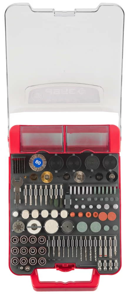 Набор мини-насадок для гравёра Зубр (238 шт) №1