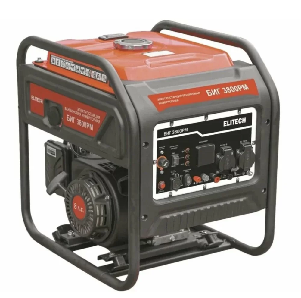 Генератор бензиновый Elitech БИГ 3800РМ инверторный – №1