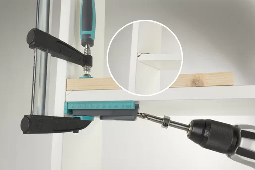 Набор для выполнения скрытых соединений Wolfcraft Undercover Jig (4642000) №4