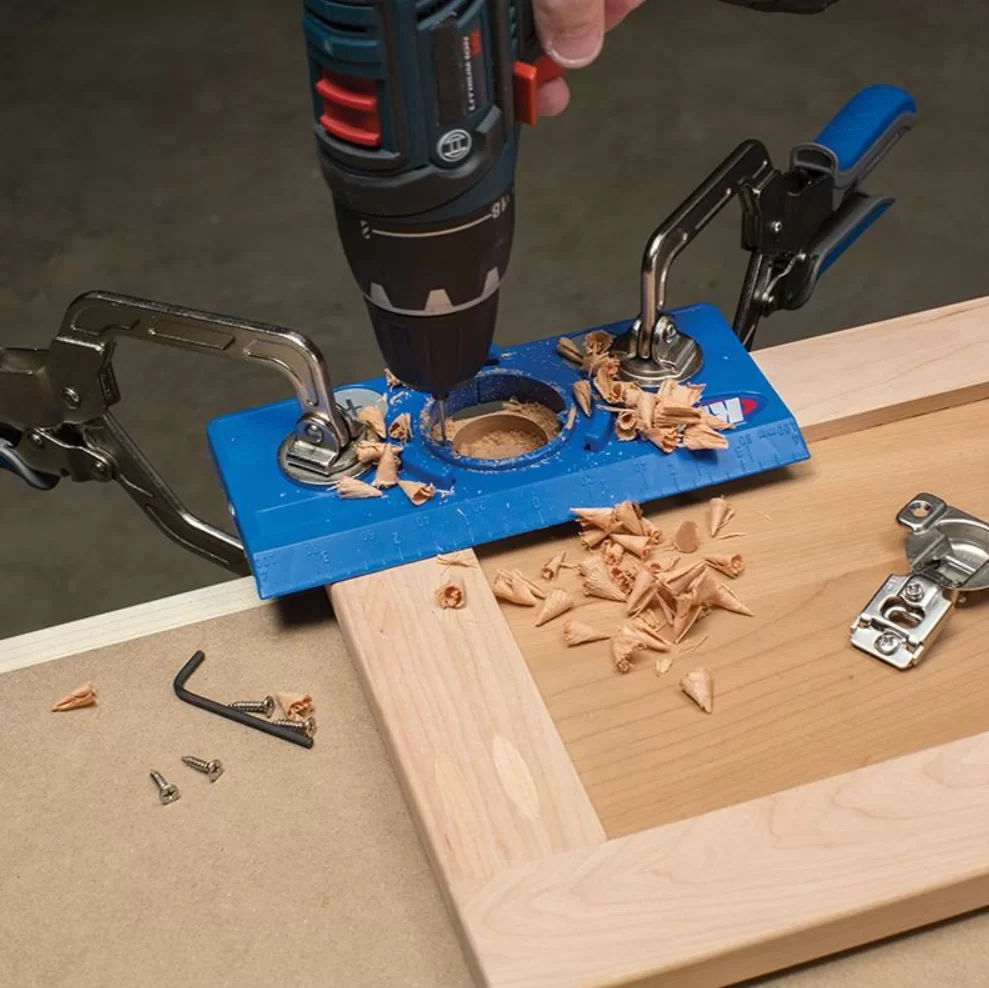 Кондуктор для врезания петель Kreg Concealed Hinge Jig №1