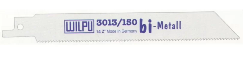 Полотно сабельное Wilpu 3013/150 Bi-Metall (1 шт) – №1