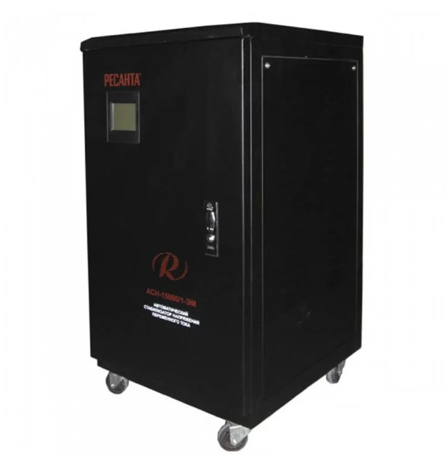 Стабилизатор напряжения Ресанта АСН-15000 1-ЭМ – фото №1 Стабилизатор напряжения Ресанта АСН-15000 1-ЭМ – №1