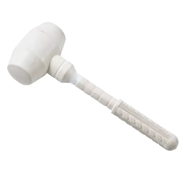 Киянка резиновая BIHUI 700 гр белая (RMWS24) – фото №1 Киянка резиновая BIHUI 700 гр белая (RMWS24) – №1