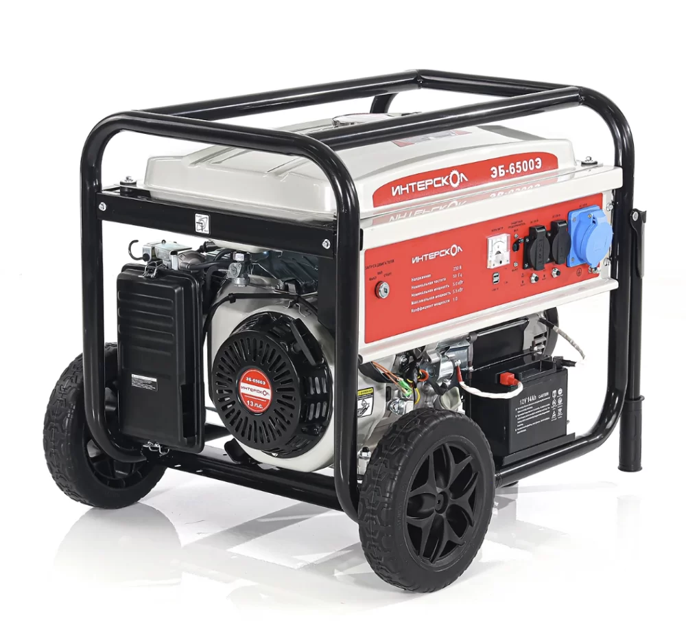 Генератор бензиновый Интерскол ЭБ-6500Э – №1