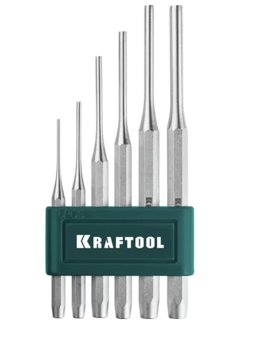 Набор выколоток Kraftool Grand-6 (6 шт) (21075-Н6) – фото №1 Набор выколоток Kraftool Grand-6 (6 шт) (21075-Н6) – №1