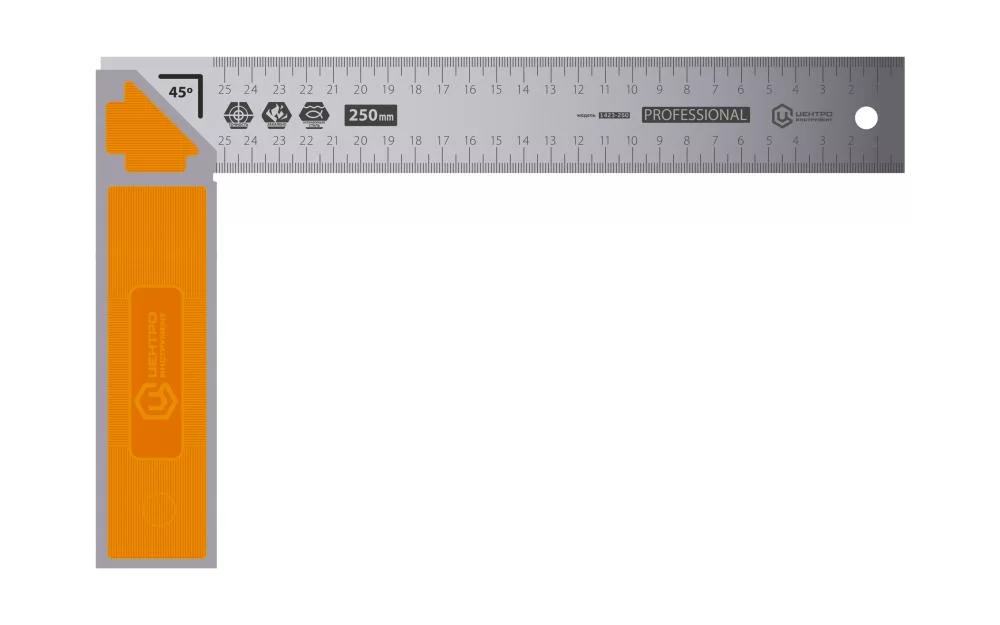 Угольник столярный ЦентроИнструмент 300 мм (1423-300) – №1