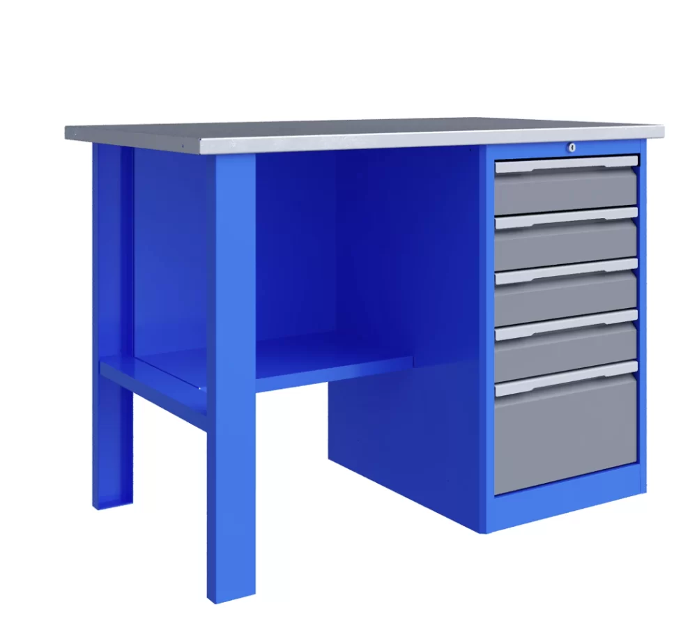 Верстак слесарный Верстакофф TNC 121.15.1 однотумбовый – №1