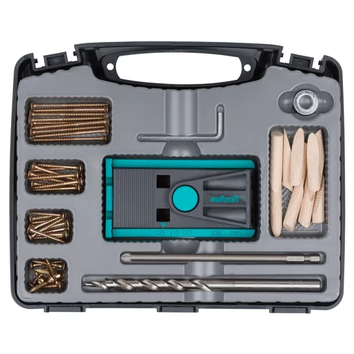 Набор для выполнения скрытых соединений Wolfcraft Undercover Jig (4642000) – №1