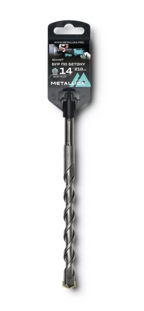 Бур SDS+ Metallica Optima 14х210/150 мм – фото №1 Бур SDS+ Metallica Optima 14х210/150 мм – №1