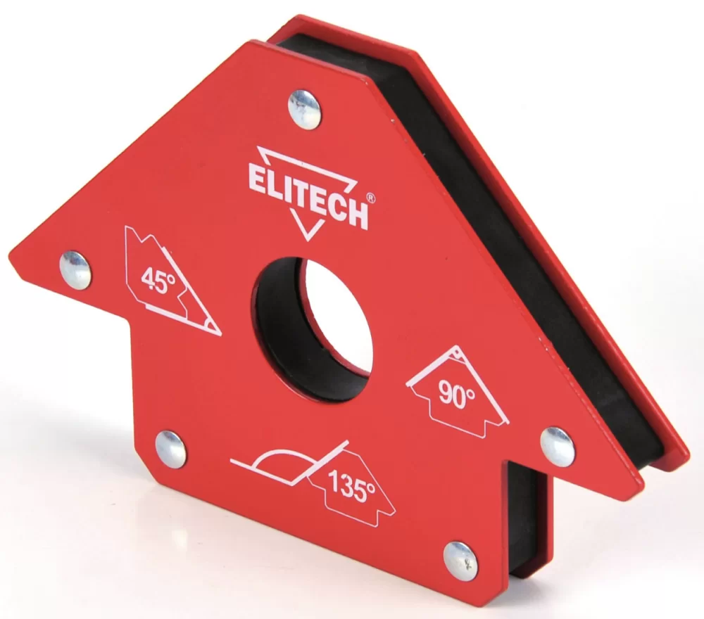 Магнитный уголок-держатель для сварки Elitech, 23 кг. 0606.017500 – №1