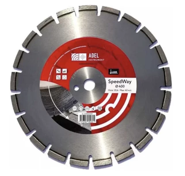 Диск алмазный Adel Instrument SpeedWay 400х3,5х25,4 мм – №1