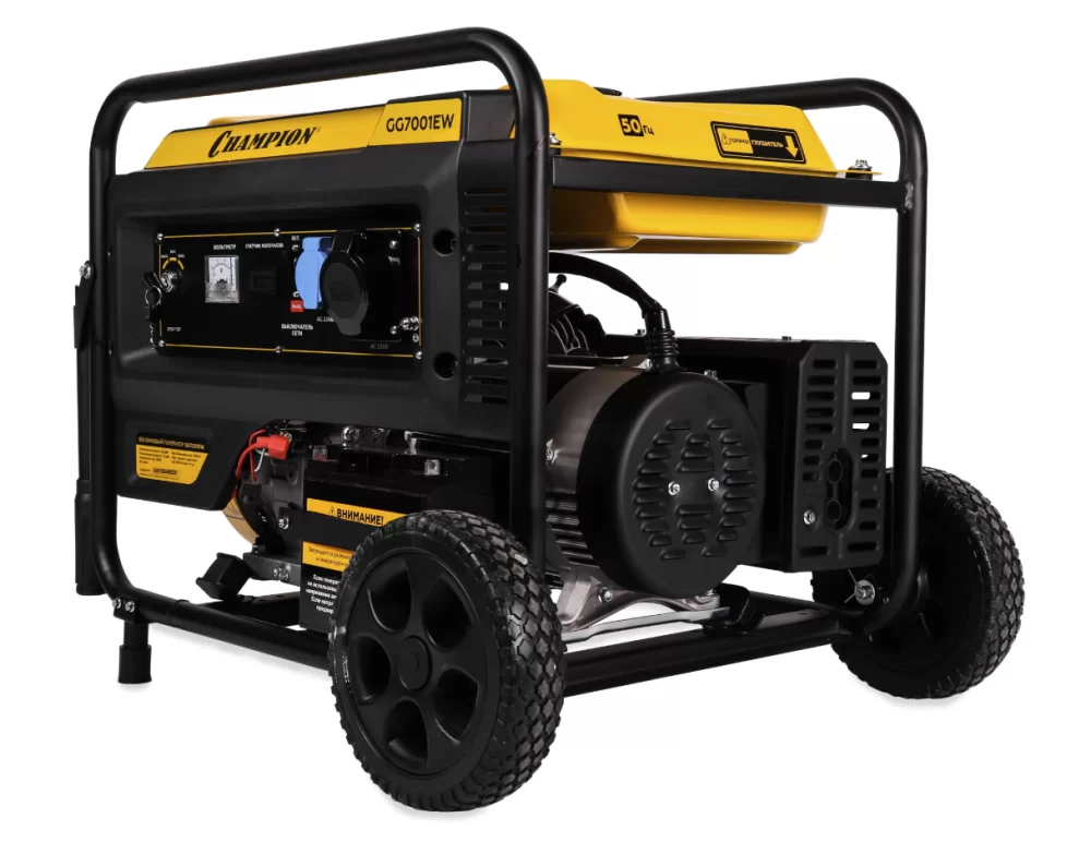 Генератор бензиновый Champion GG7001EW – фото №1 Генератор бензиновый Champion GG7001EW – №1