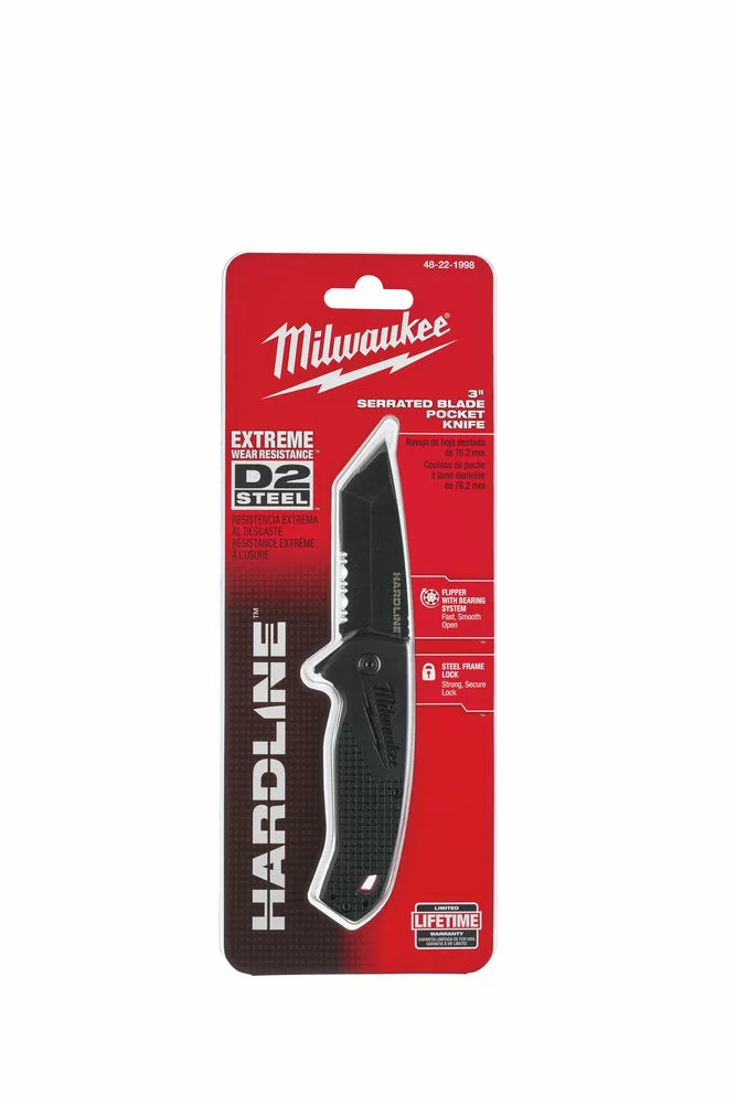 Нож Milwaukee Hardline Serrated – фото №6 Нож Milwaukee Hardline Serrated – №6
