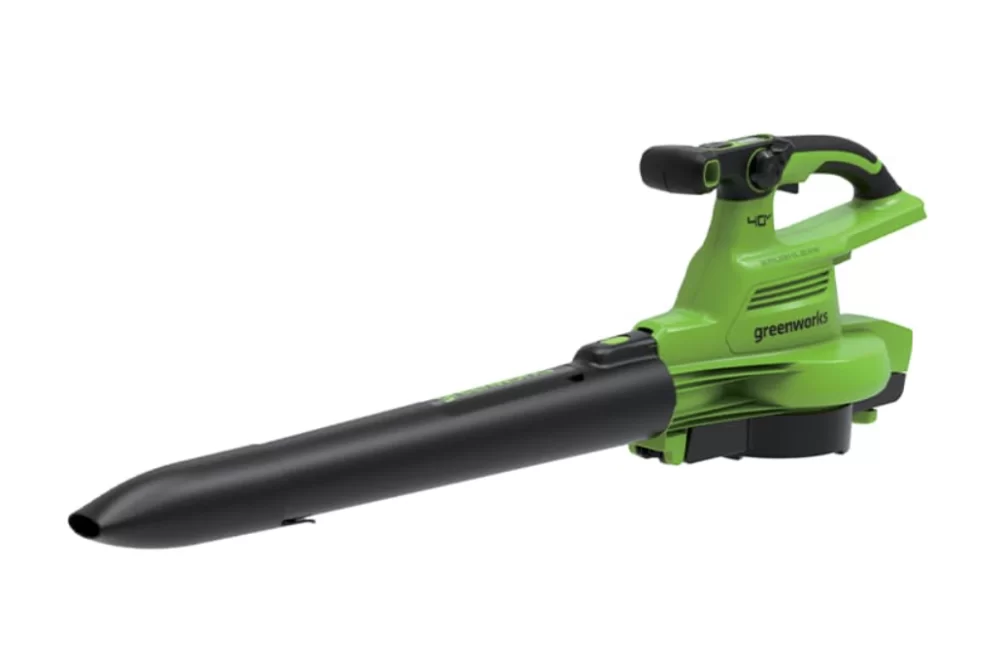 Аккумуляторный воздуходув-пылесос Greenworks 40В VT (1х4,0 Ач) – №1