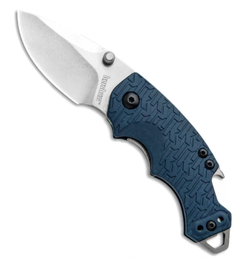 Нож Kershaw Shuffle с рукоятью синего цвета (8700NBSWWM) – фото №1 Нож Kershaw Shuffle с рукоятью синего цвета (8700NBSWWM) – №1