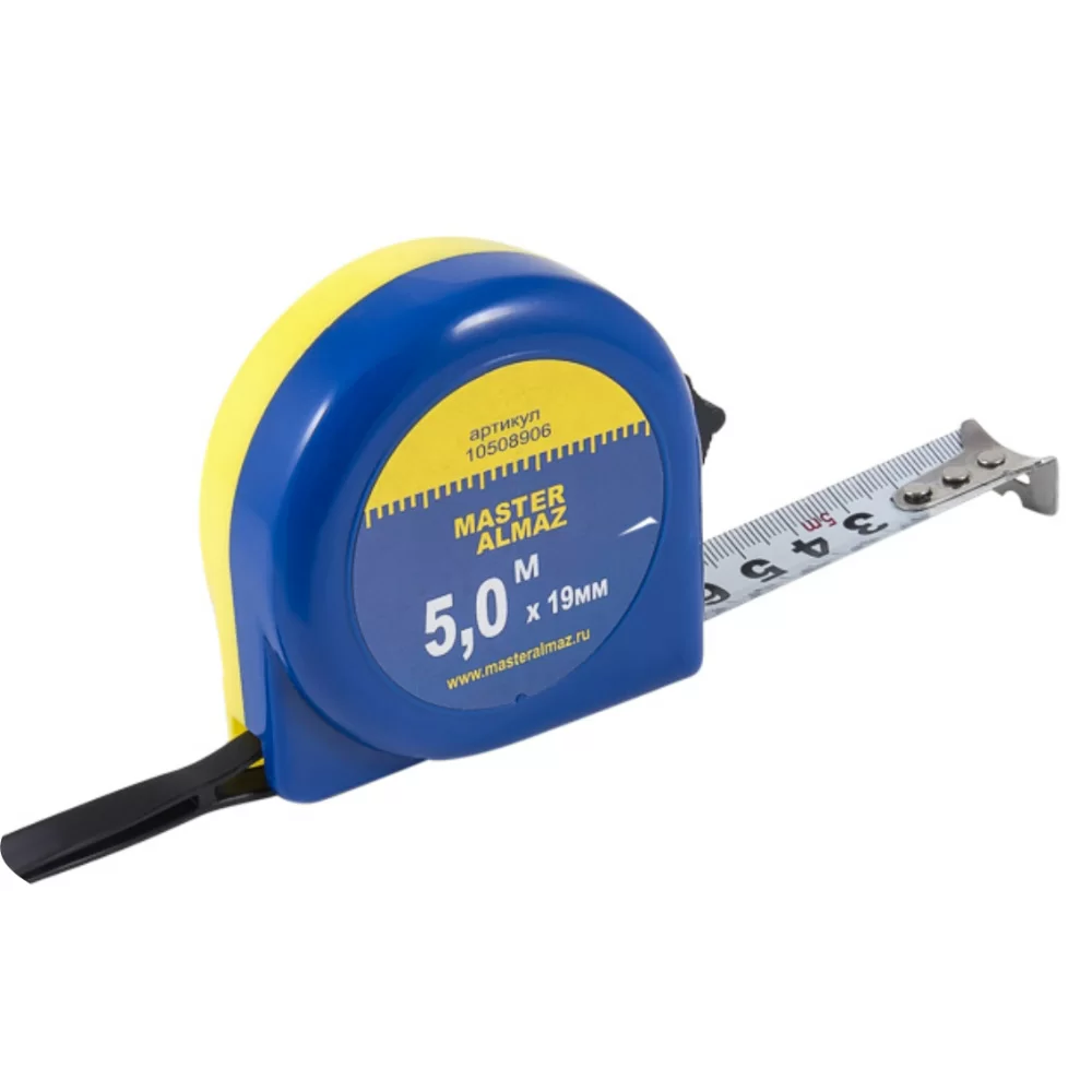 Рулетка МастерАлмаз 3м х 16 мм – фото №1 Рулетка МастерАлмаз 3м х 16 мм – №1