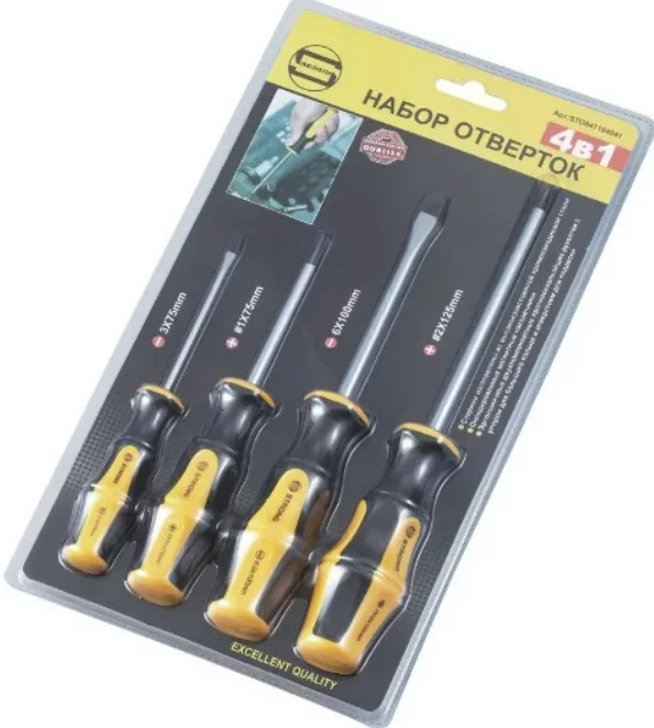 Набор отверток Strong (4 шт) – №1