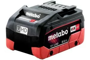Может понадобиться Аккумулятор Metabo 18V LiHD 8.0Ah Может пригодиться Аккумулятор Metabo 18V LiHD 8.0Ah