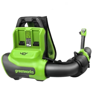 Похожие товары Аккумуляторная воздуходувка Greenworks GD40BPG2 40V ранцевая (1х4,0 Ач) 