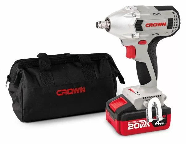 Аккумуляторный гайковерт Crown CT22015HX-4 TB (2х4,0 Ач) – №1