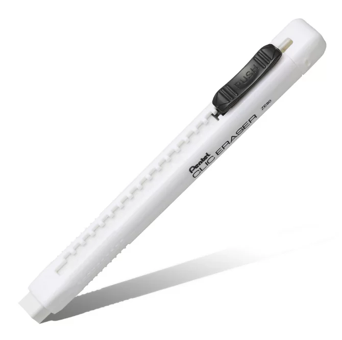 Ластик-карандаш Pentel Click Eraser 6х80 мм – фото №1 Ластик-карандаш Pentel Click Eraser 6х80 мм – №1