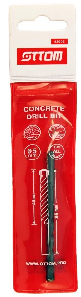 Сверло по бетону Ottom 5x85/45 мм – №1