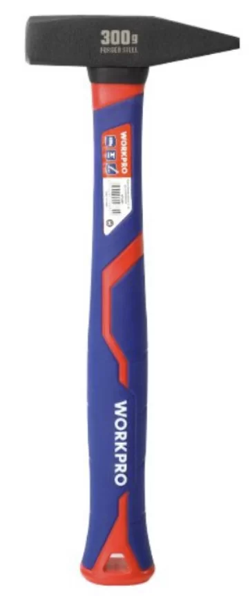 Молоток слесарный WORKPRO 300 гр с фиберглассовой рукояткой (WP241022) – фото №1 Молоток слесарный WORKPRO 300 гр с фиберглассовой рукояткой (WP241022) – №1