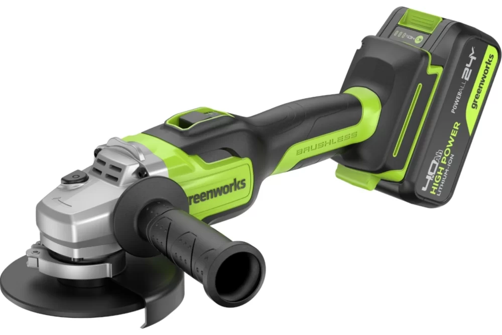 Аккумуляторная УШМ Greenworks GD24AG 24В (1х4,0 Ач) – №1